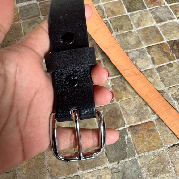 Cinturón anca de potro 100% leather belt - Picture 6 of 7